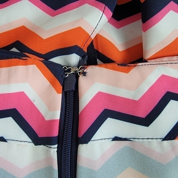 Golftini Multi Color Performance Stretch Screwball Pickleball Skirt/Skort Sz 6 L - Picture 5 of 14